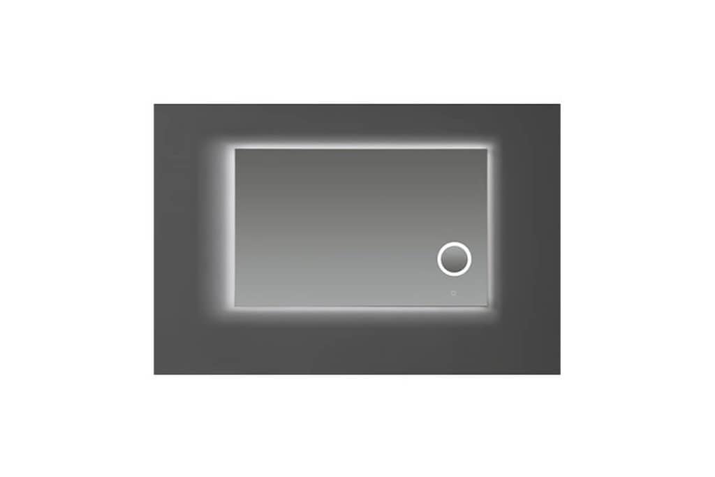 Minimalistische inbouw-wastafel met geïntegreerde LED-verlichting voor een moderne badkamerstijl.