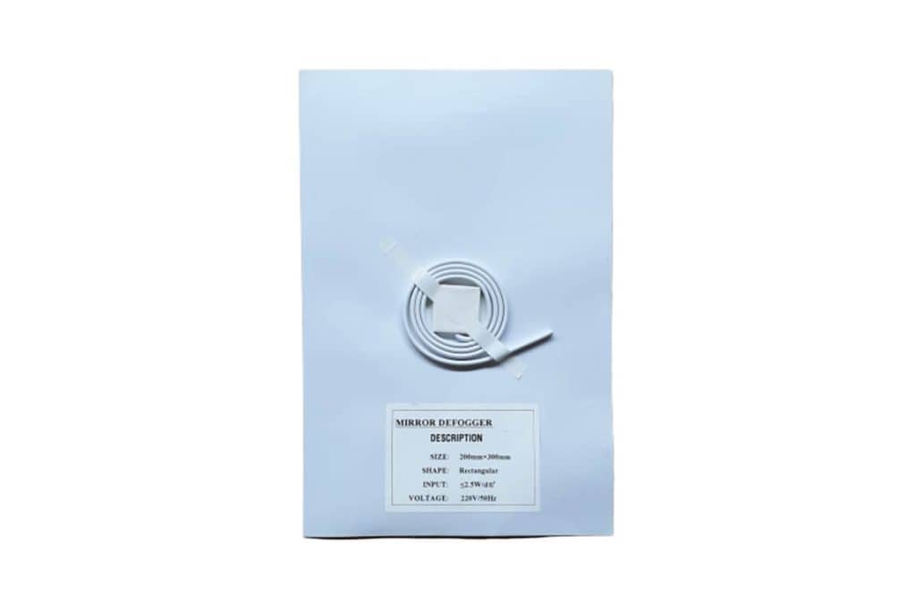 Reflector deurspiegel, universeel reinigingsdeksel voor badkamerspiegel, geschikt voor badkamer accessoires en schoonmaken, compact en gebruiksvriendelijk.