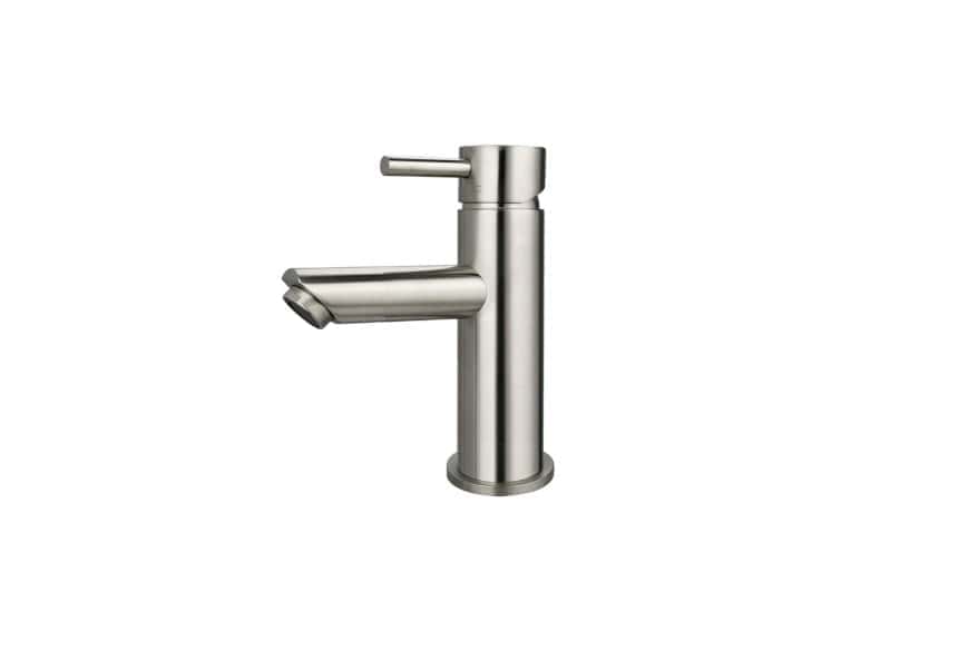 Badkamerkraan, modern keukenkraan, RVS touch, eenvoudig design, duurzaam materiaal.